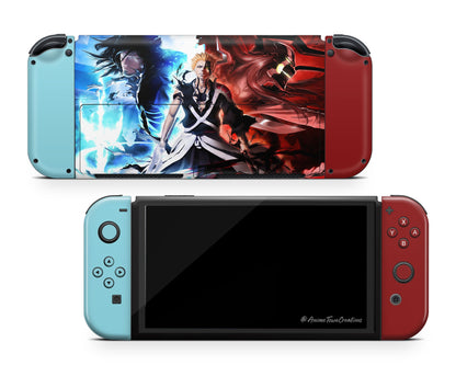 Bleach Ichigo vs Zangetsu Switch OLED Skin