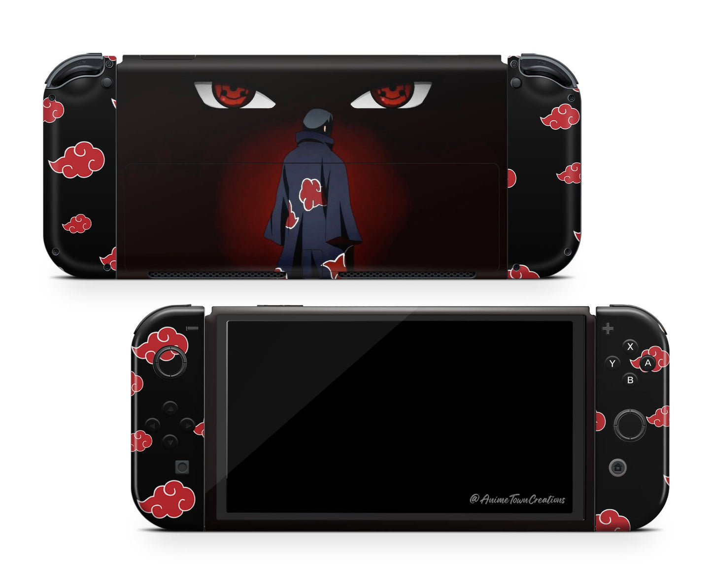 Itachi Tsukuyomi Akatsuki Switch OLED Skin