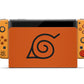Naruto Minimalist Orange Switch OLED Skin