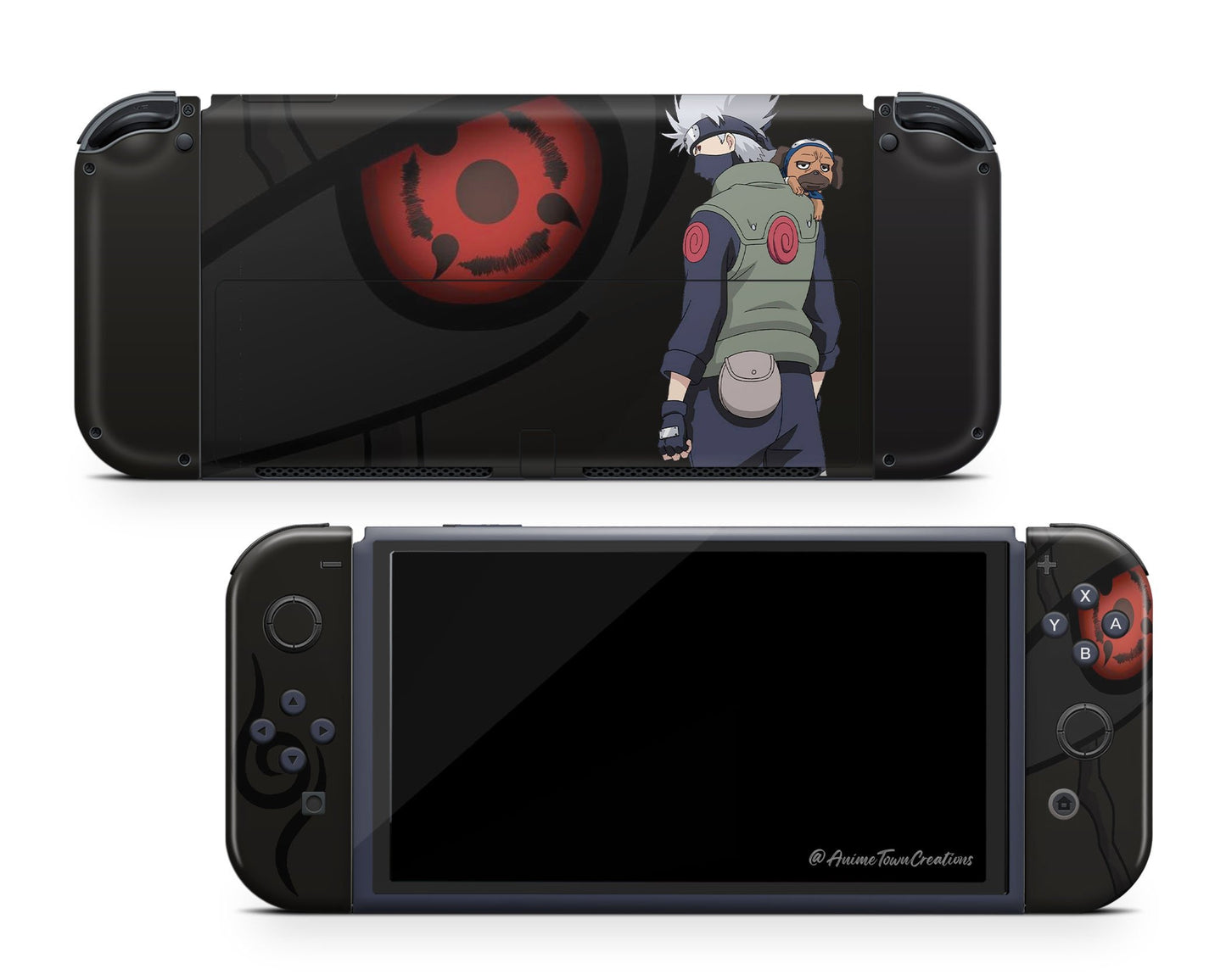 Kakashi Sharingan Dark Switch OLED Skin