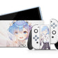 Anime Town Creations Nintendo Switch OLED Darling in the Franxx Rem Vinyl +Tempered Glass Skins - Anime Darling in the Franxx Switch OLED Skin