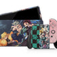 Anime Town Creations Nintendo Switch OLED Demon Slayer Mugen Train Squad Vinyl +Tempered Glass Skins - Anime Demon Slayer Switch OLED Skin