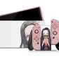 Anime Town Creations Nintendo Switch OLED Demon Slayer Kawaii Nezuko Vinyl +Tempered Glass Skins - Anime Demon Slayer Switch OLED Skin