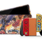 Anime Town Creations Nintendo Switch OLED One Piece Luffy Flames Vinyl +Tempered Glass Skins - Anime One Piece Switch OLED Skin