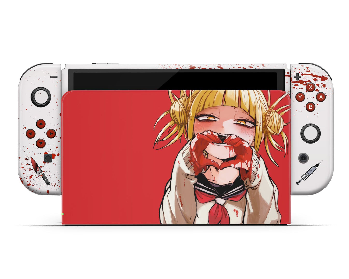 My Hero Academia Himiko Toga Red Switch OLED Skin