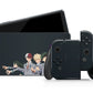 Anime Town Creations Nintendo Switch OLED My Hero Academia Navy Minimalist Vinyl +Tempered Glass Skins - Anime My Hero Academia Switch OLED Skin