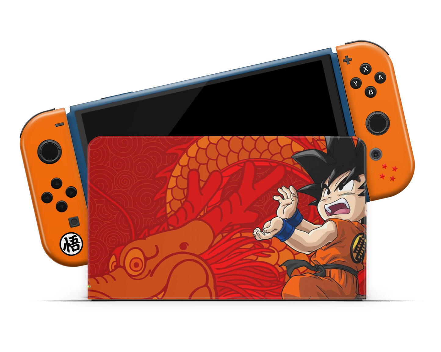 Anime Town Creations Nintendo Switch OLED Dragon Ball Z Kid Goku Vinyl only Skins -   Switch OLED Skin