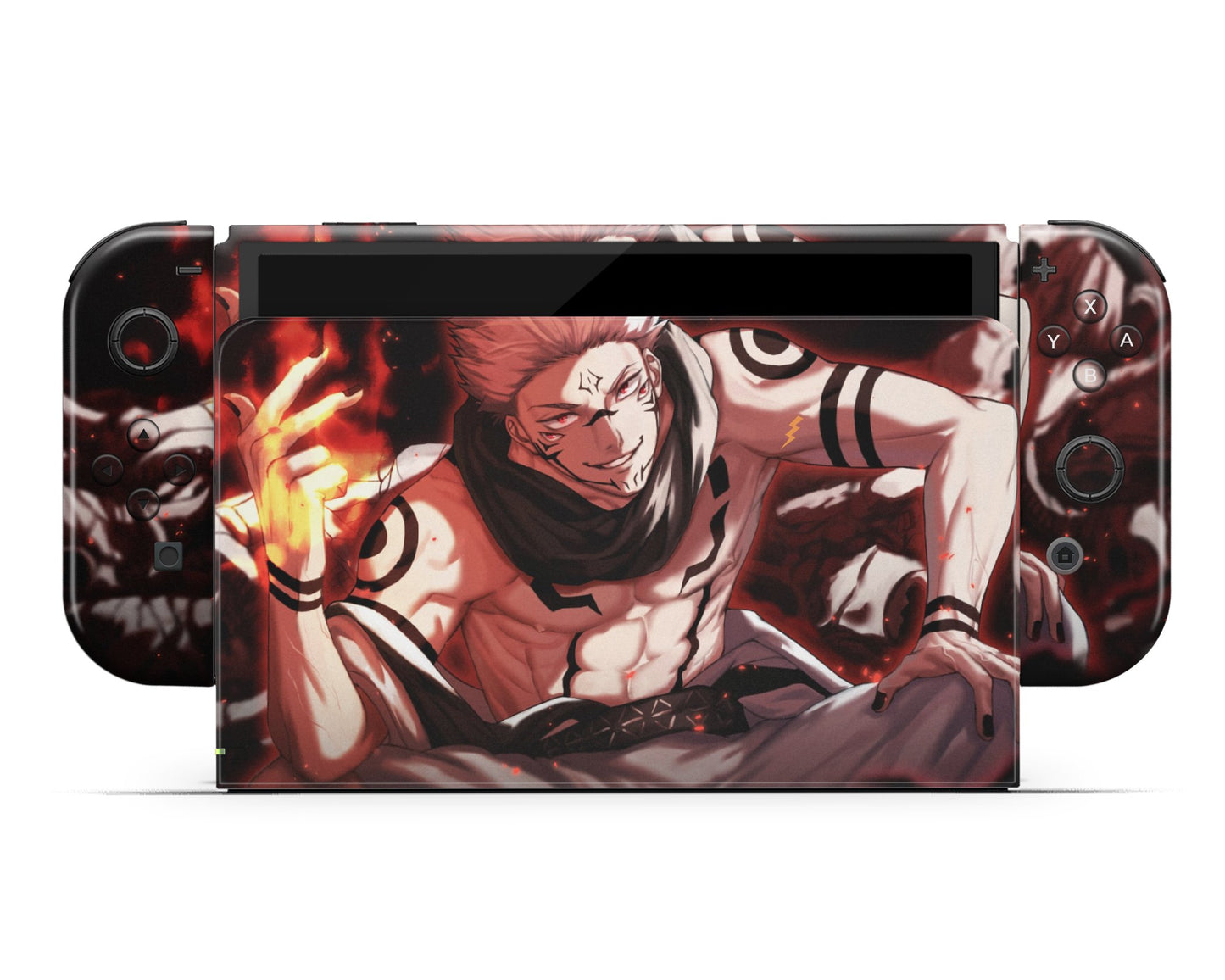 Jujutsu Kaisen Sukuna Switch OLED Skin