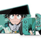 Anime Town Creations Nintendo Switch OLED My Hero Academia Izuku Midoriya Vinyl +Tempered Glass Skins - Anime My Hero Academia Switch OLED Skin