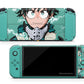 Anime Town Creations Nintendo Switch OLED My Hero Academia Izuku Midoriya Vinyl +Tempered Glass Skins - Anime My Hero Academia Switch OLED Skin