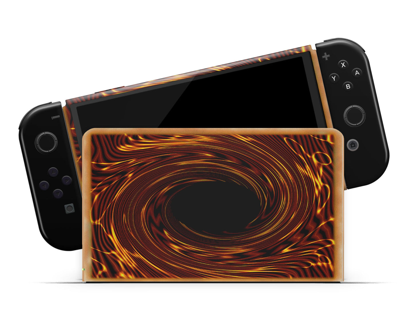 Anime Town Creations Nintendo Switch OLED Yugioh Card Vinyl only Skins - Anime Yu-Gi-Oh Switch OLED Skin