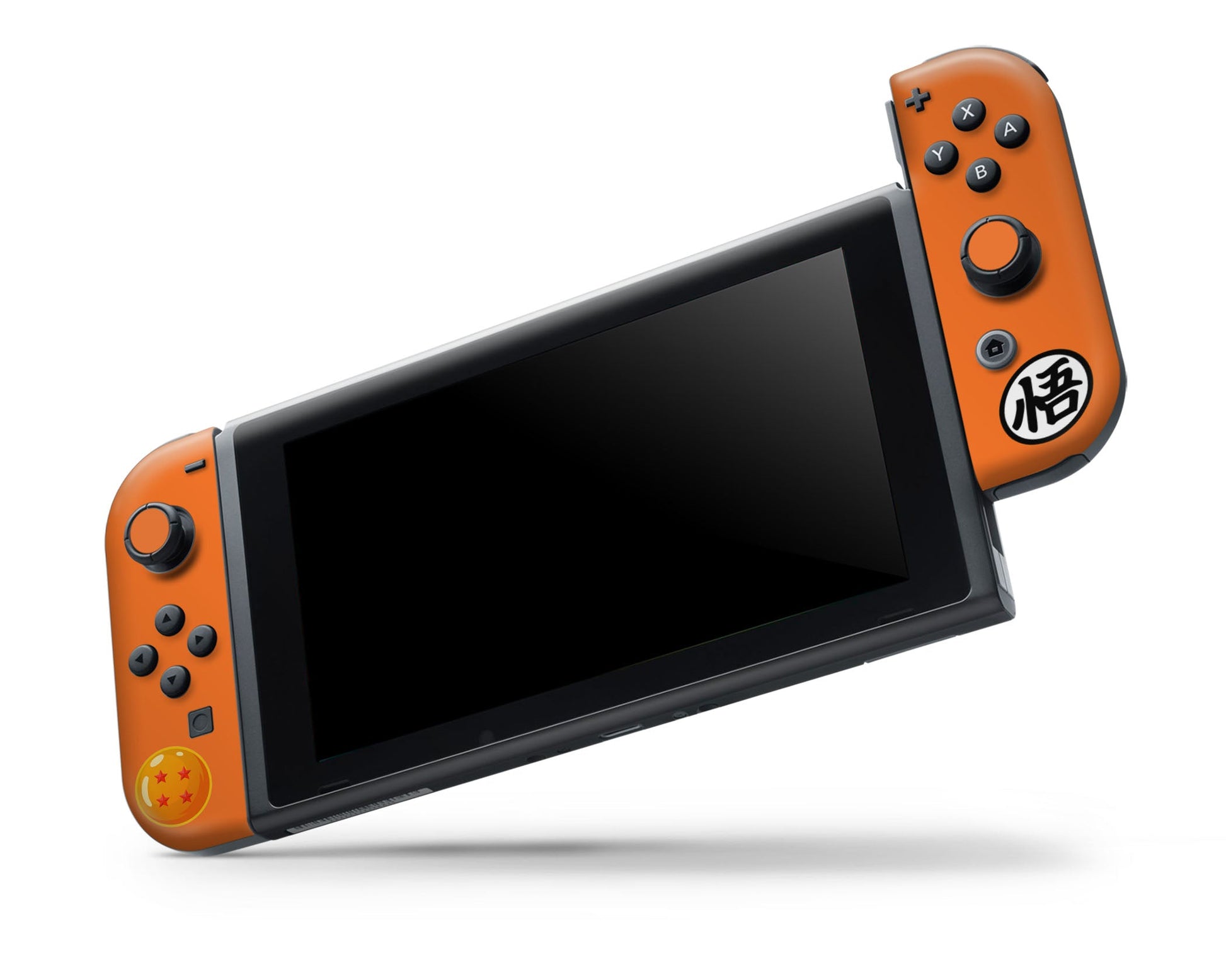 Anime Town Creations Nintendo Switch OLED Goku Kamehameha Vinyl only Skins - Anime Dragon Ball Switch OLED Skin