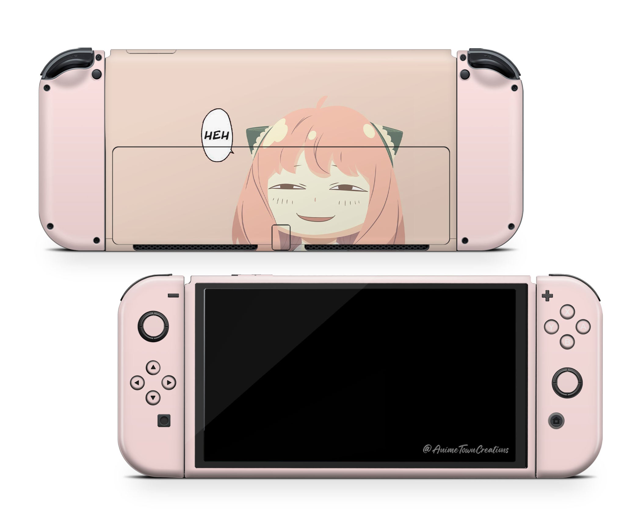 Spy x Family Anya Smug Face HEH Nintendo Switch OLED Switch