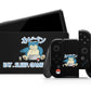 Anime Town Creations Nintendo Switch OLED Snorlax Eat Sleep Game Repeat Vinyl +Tempered Glass Skins - Anime Pokemon Switch OLED Skin