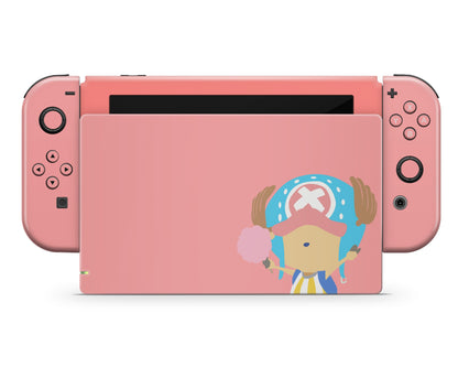 Nintendo Nintendo Switch Pink Chopper One Piece Vinyl only  Skin Sticker - Anime Vinyl