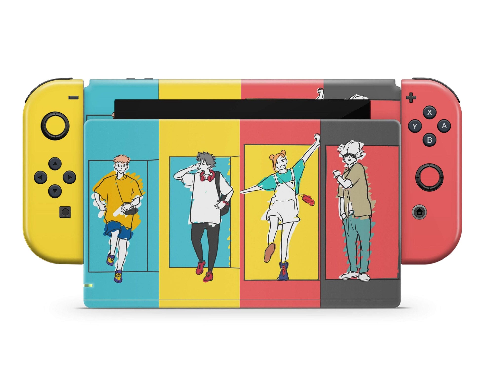 Nintendo Nintendo Switch Jujutsu Kaisen Wall Art Vinyl only  Skin Sticker - Anime Vinyl