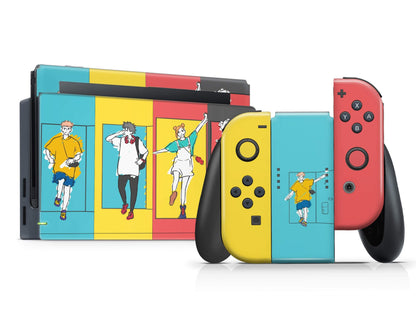 Nintendo Nintendo Switch Jujutsu Kaisen Wall Art Vinyl +Tempered Glass  Skin Sticker - Anime Vinyl