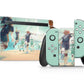 Nintendo Nintendo Switch Haikyuu Teal Mint Vinyl +Tempered Glass Skins - Anime Haikyuu Skin