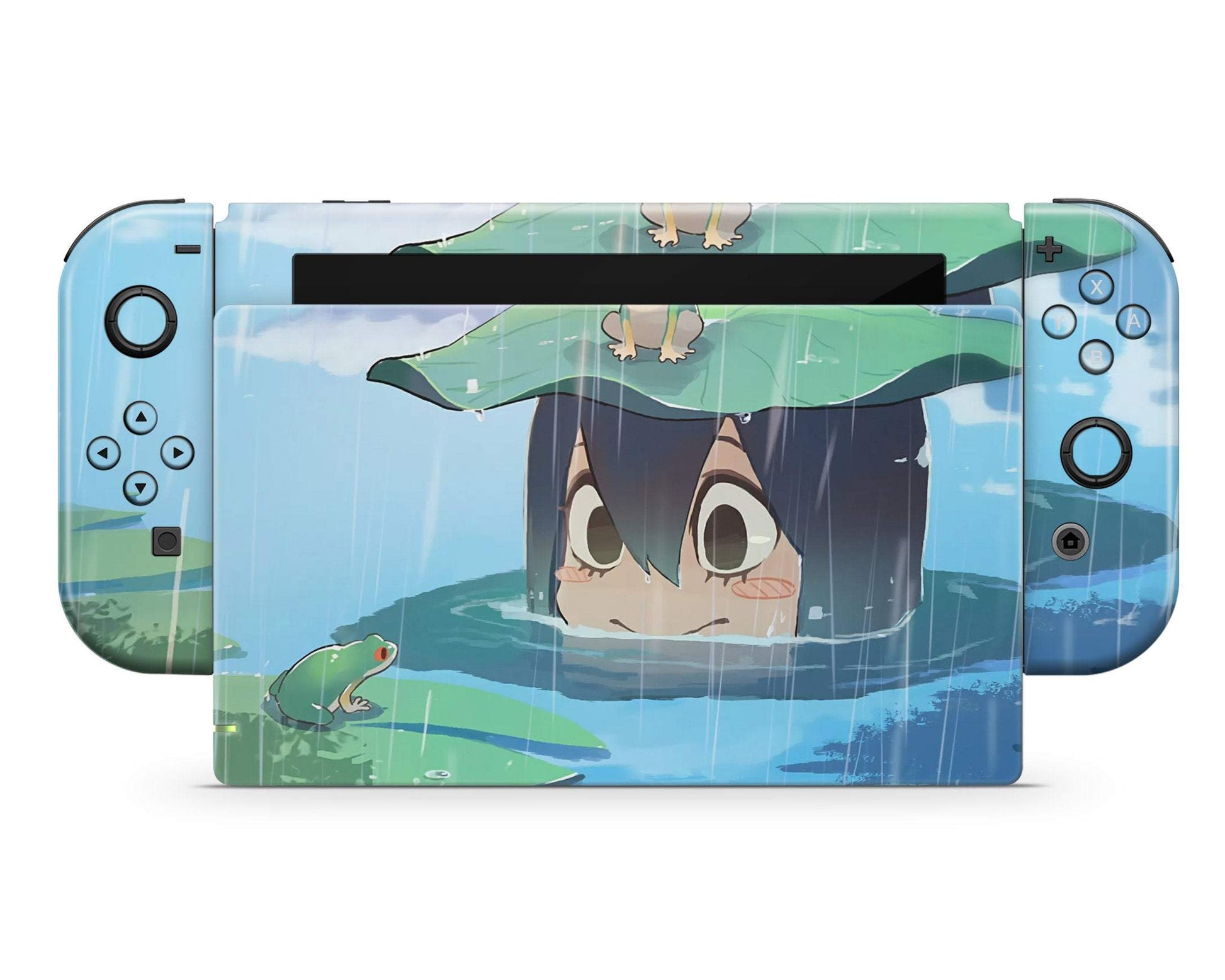 Nintendo Nintendo Switch My Hero Academia Tsuya Asui Vinyl only Skins - Anime My Hero Academia Skin