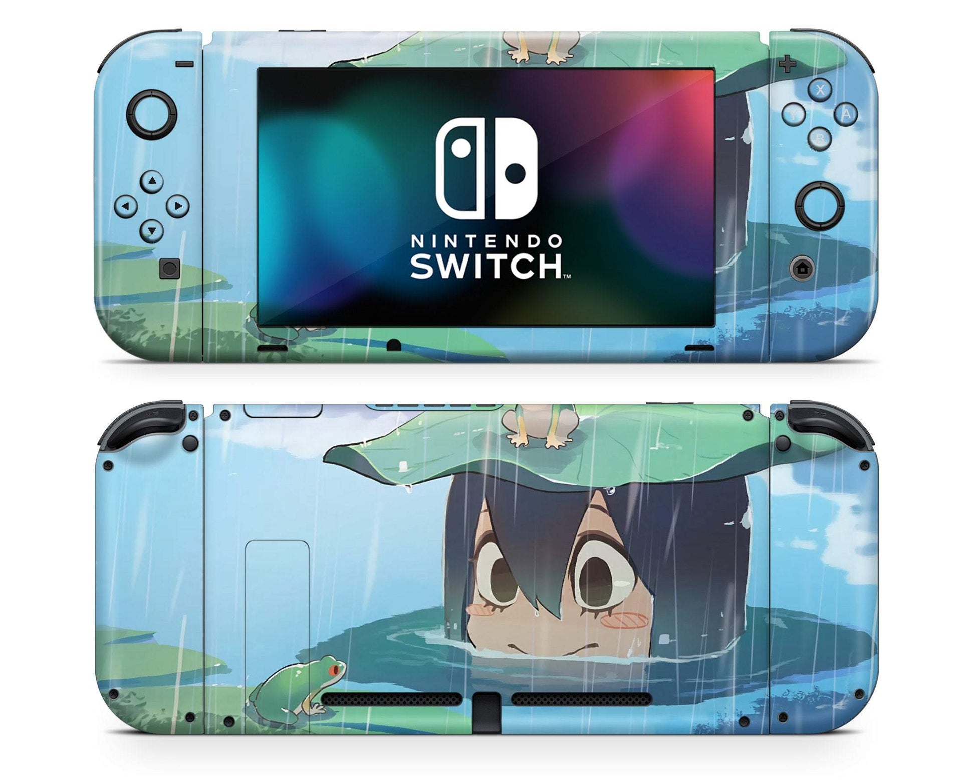 Nintendo Nintendo Switch My Hero Academia Tsuya Asui Vinyl only Skins - Anime My Hero Academia Skin