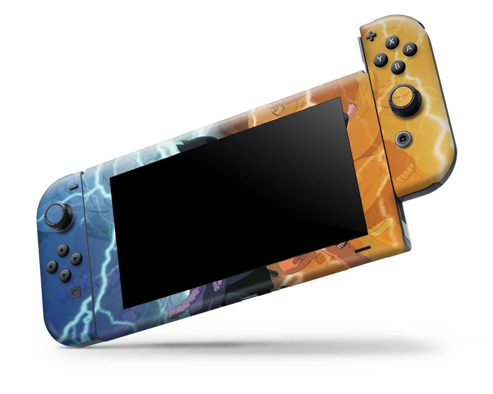 Nintendo Nintendo Switch Naruto vs. Sasuke Vinyl +Tempered Glass Skins - Anime Naruto Skin