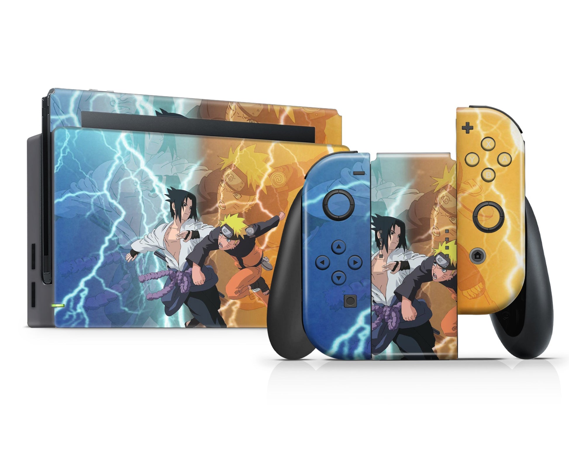 Nintendo Nintendo Switch Naruto vs. Sasuke Vinyl only Skins - Anime Naruto Skin