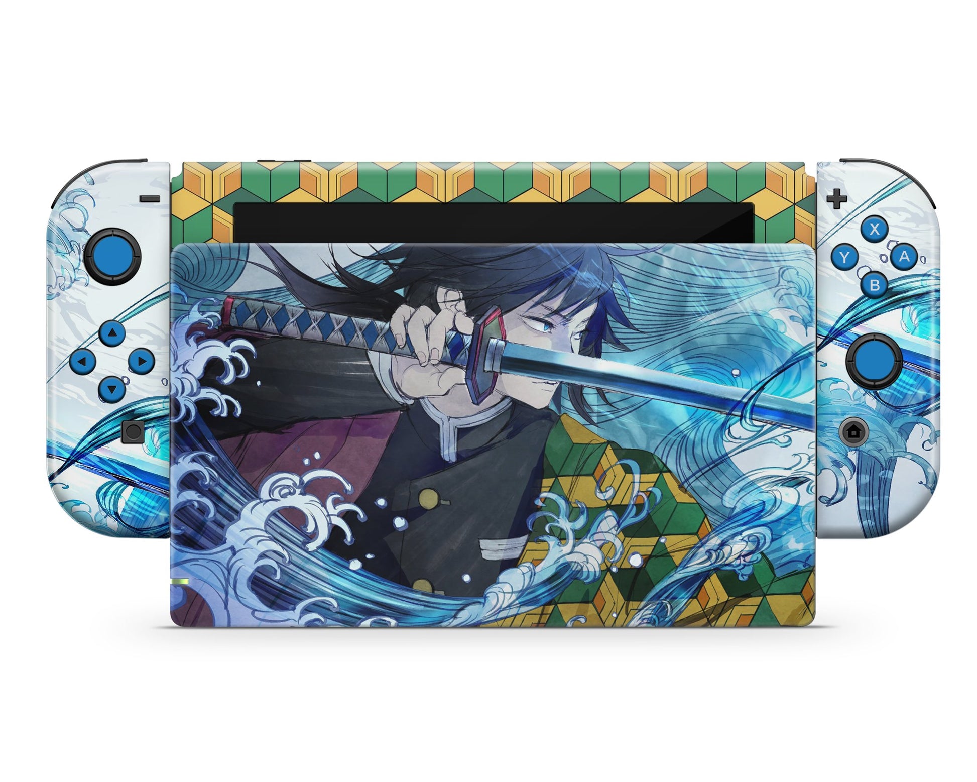 Nintendo Nintendo Switch Demon Slayer Giyu Tomioka Vinyl only Skins - Anime Demon Slayer Skin
