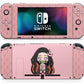 Nintendo Nintendo Switch Demon Slayer Chibi Nezuko Vinyl +Tempered Glass Skins - Anime Demon Slayer Skin