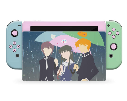 Anime Town Creations Nintendo Switch Fruits Basket Vinyl only Skins - Anime Fruits Basket Skin
