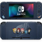 Anime Town Creations Nintendo Switch Fairy Tail Chibi Wizards Vinyl +Tempered Glass Skins - Anime Fairy Tail Skin