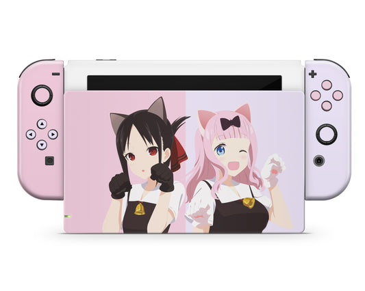 Anime Town Creations Nintendo Switch Love Is War Kaguya-Sama Vinyl only Skins - Anime Love Is War Skin