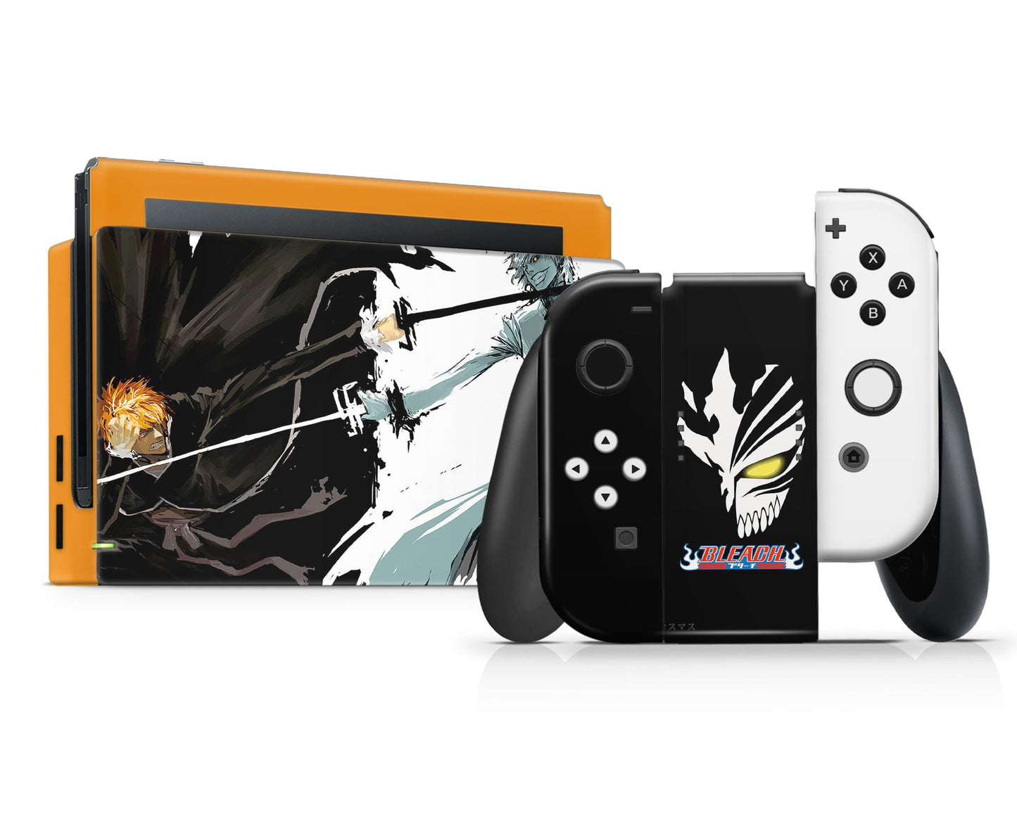 Bleach Ichigo vs Zangetsu Black Nintendo Switch Skin