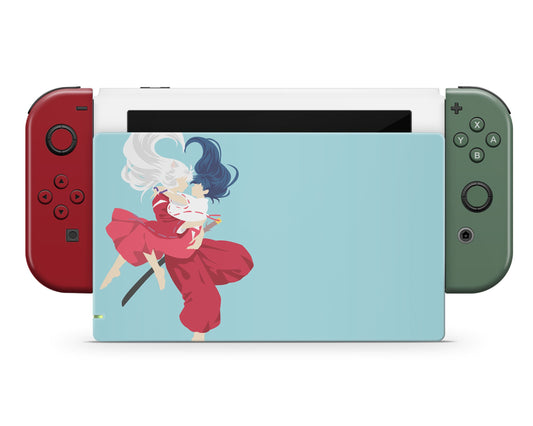 Anime Town Creations Nintendo Switch Inuyasha & Kagome Higurashi Vinyl only Skins - Anime Inuyasha  Skin
