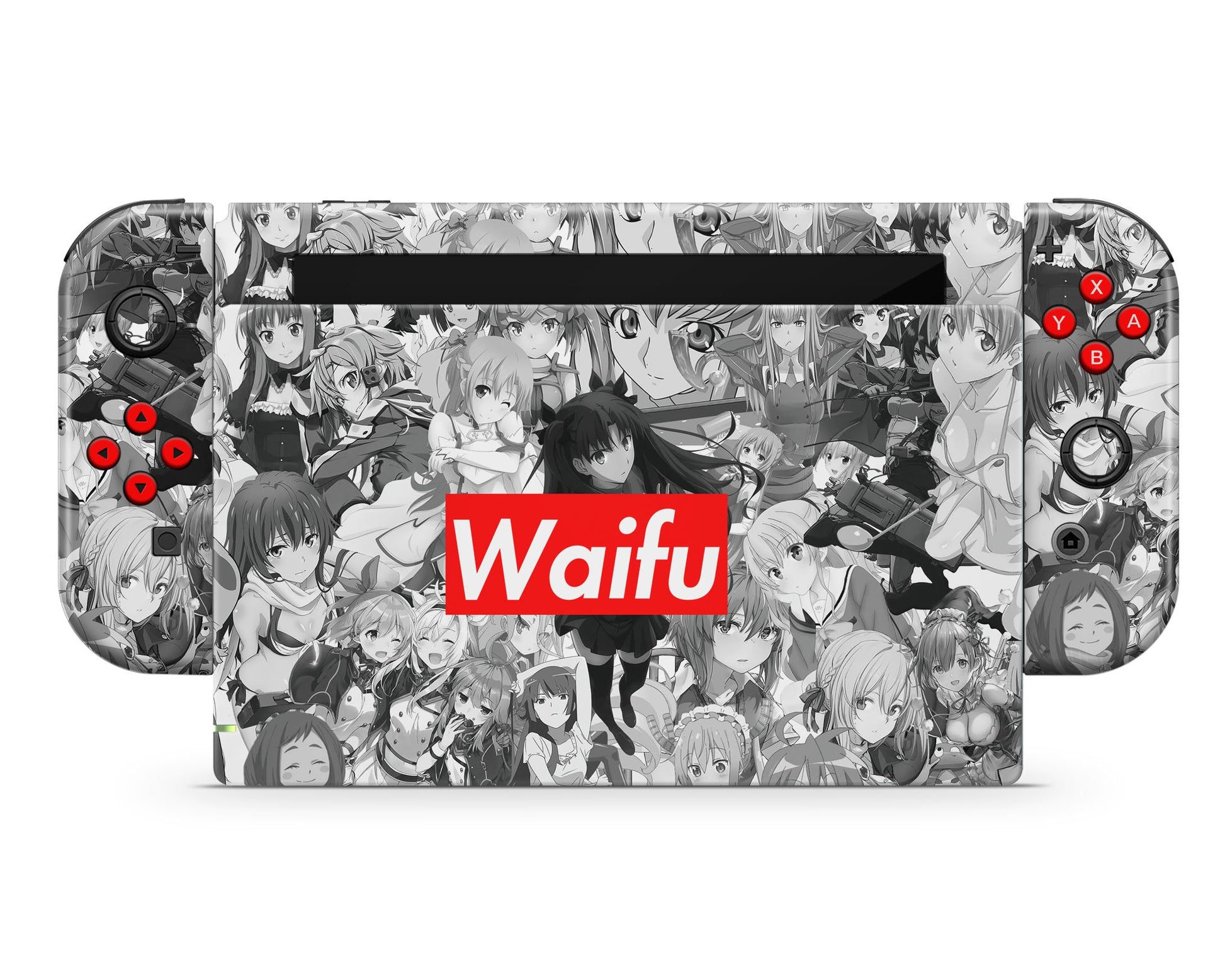 Anime Town Creations Nintendo Switch Waifu Vinyl only Skins - Anime 18+ Skin
