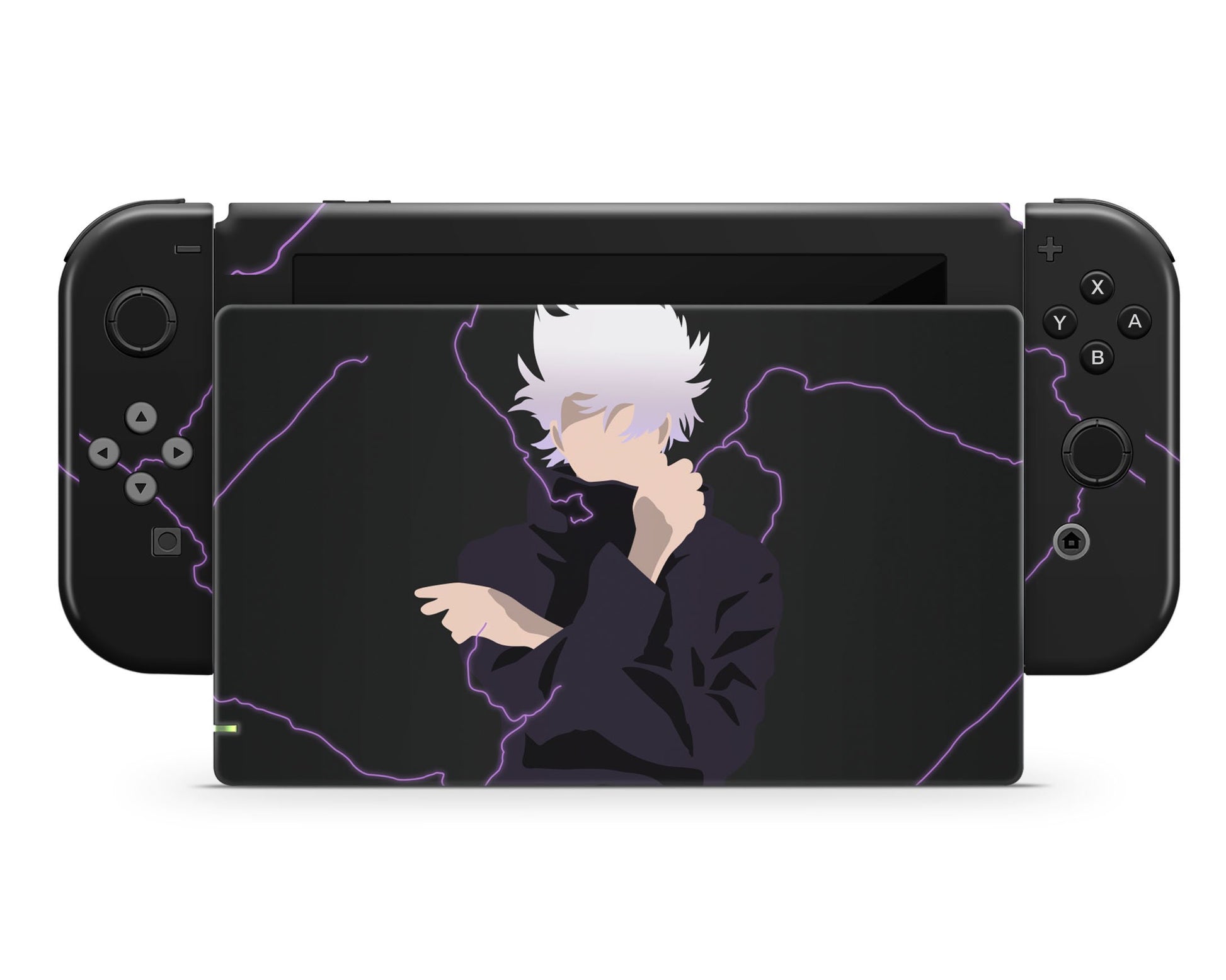 Anime Town Creations Nintendo Switch Gojo Satoru Infinite Void  Vinyl only Skins - Anime Jujutsu Kaisen Skin
