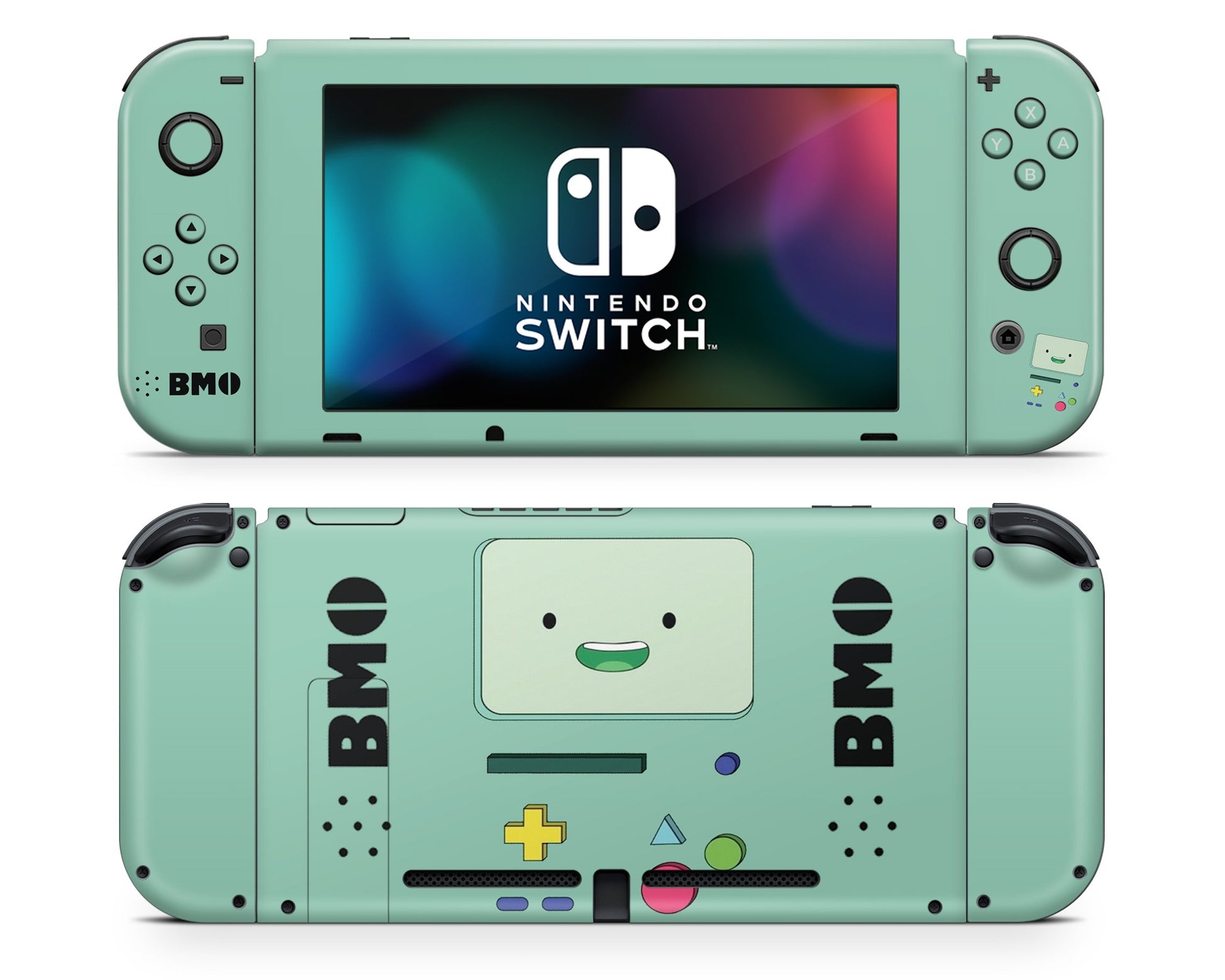 Anime Town Creations Nintendo Switch Adventure Time Beemo Vinyl only Skins - Anime Adventure Time Skin