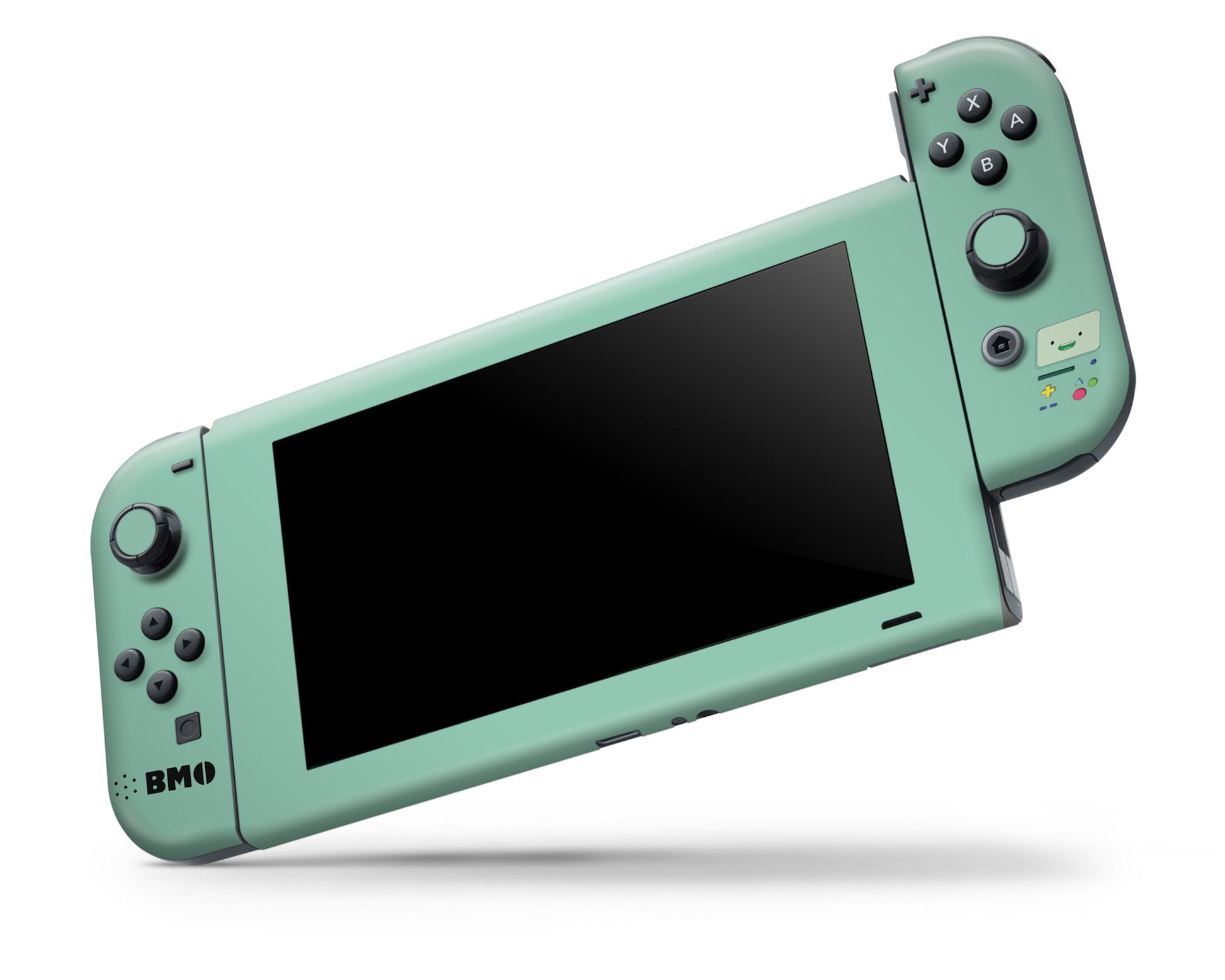 Anime Town Creations Nintendo Switch Adventure Time Beemo Vinyl +Tempered Glass Skins - Anime Adventure Time Skin