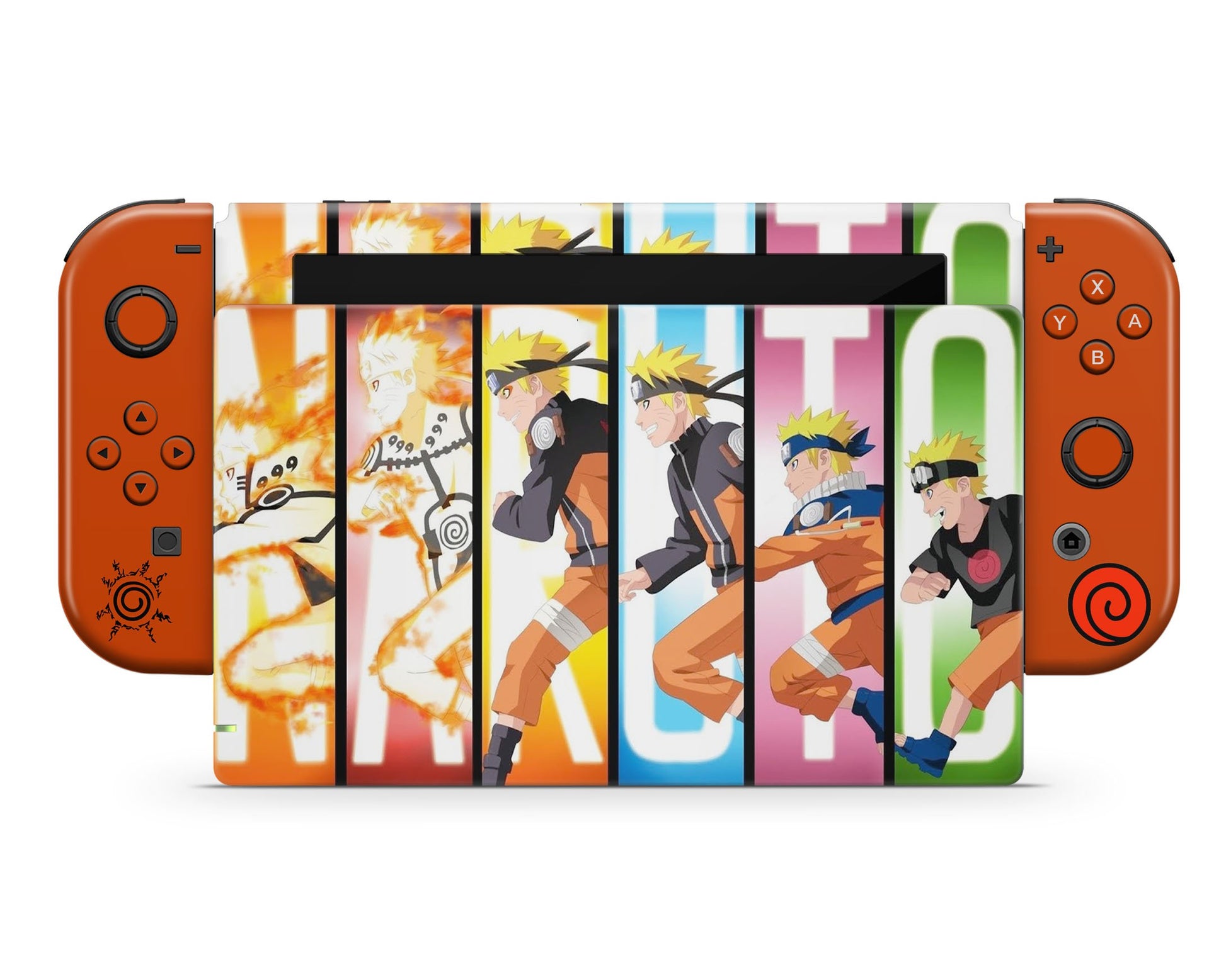 Anime Town Creations Nintendo Switch Naruto Evolution Vinyl only Skins - Anime Naruto Skin
