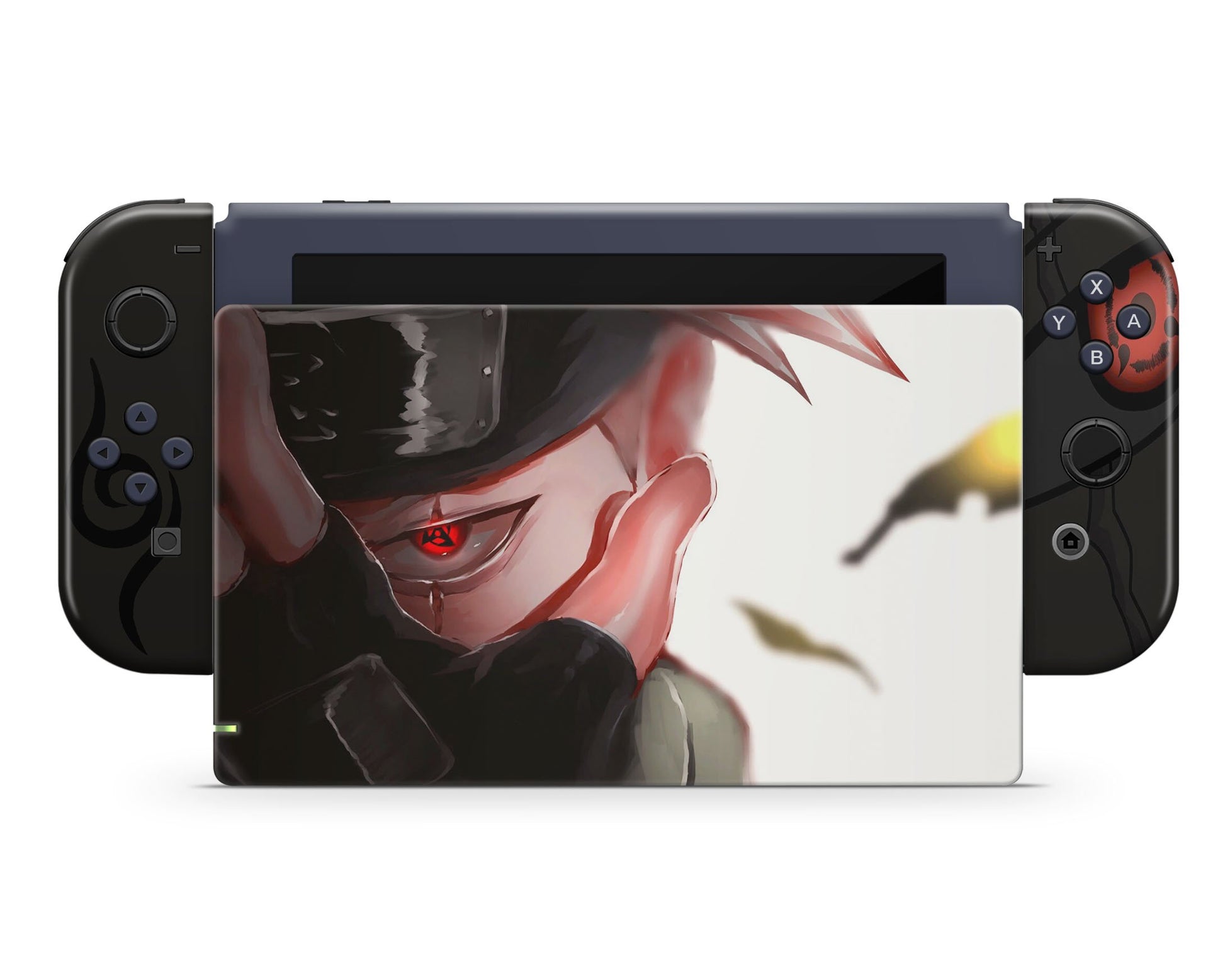 Anime Town Creations Nintendo Switch Kakashi Sharingan Dark Vinyl only Skins - Anime Naruto Skin