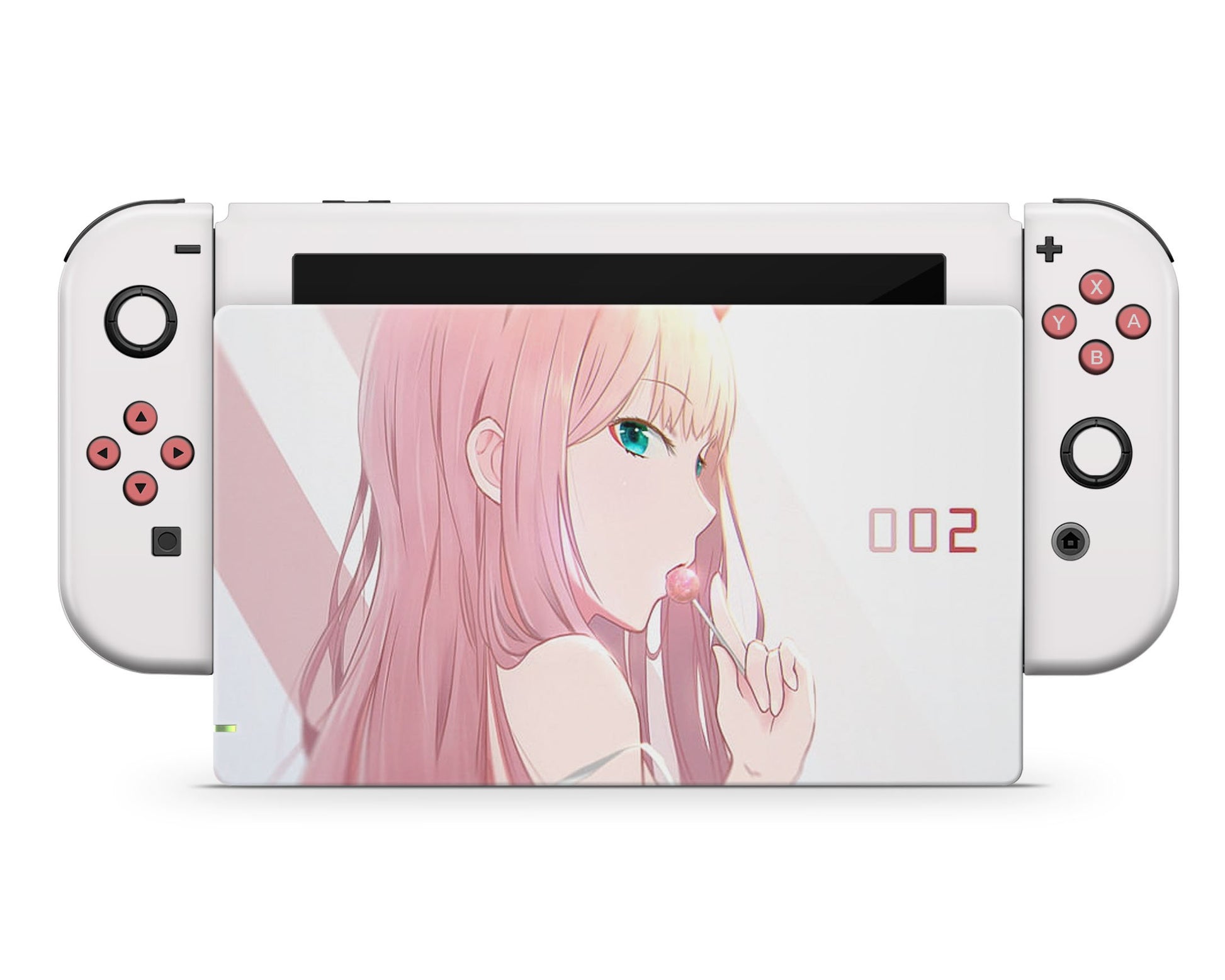 Anime Town Creations Nintendo Switch Darling in the Franxx Zero Two Kawaii Vinyl only Skins - Anime  Skin