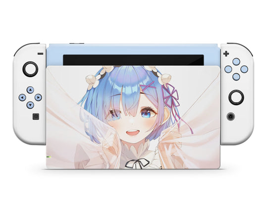 Anime Town Creations Nintendo Switch Darling in the Franxx Rem Vinyl only Skins - Anime  Skin
