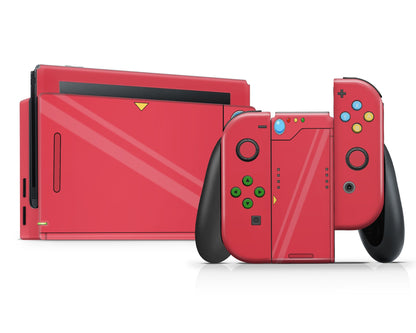 Anime Town Creations Nintendo Switch Pokemon Card Vinyl +Tempered Glass Skins - Anime Pokemon Skin
