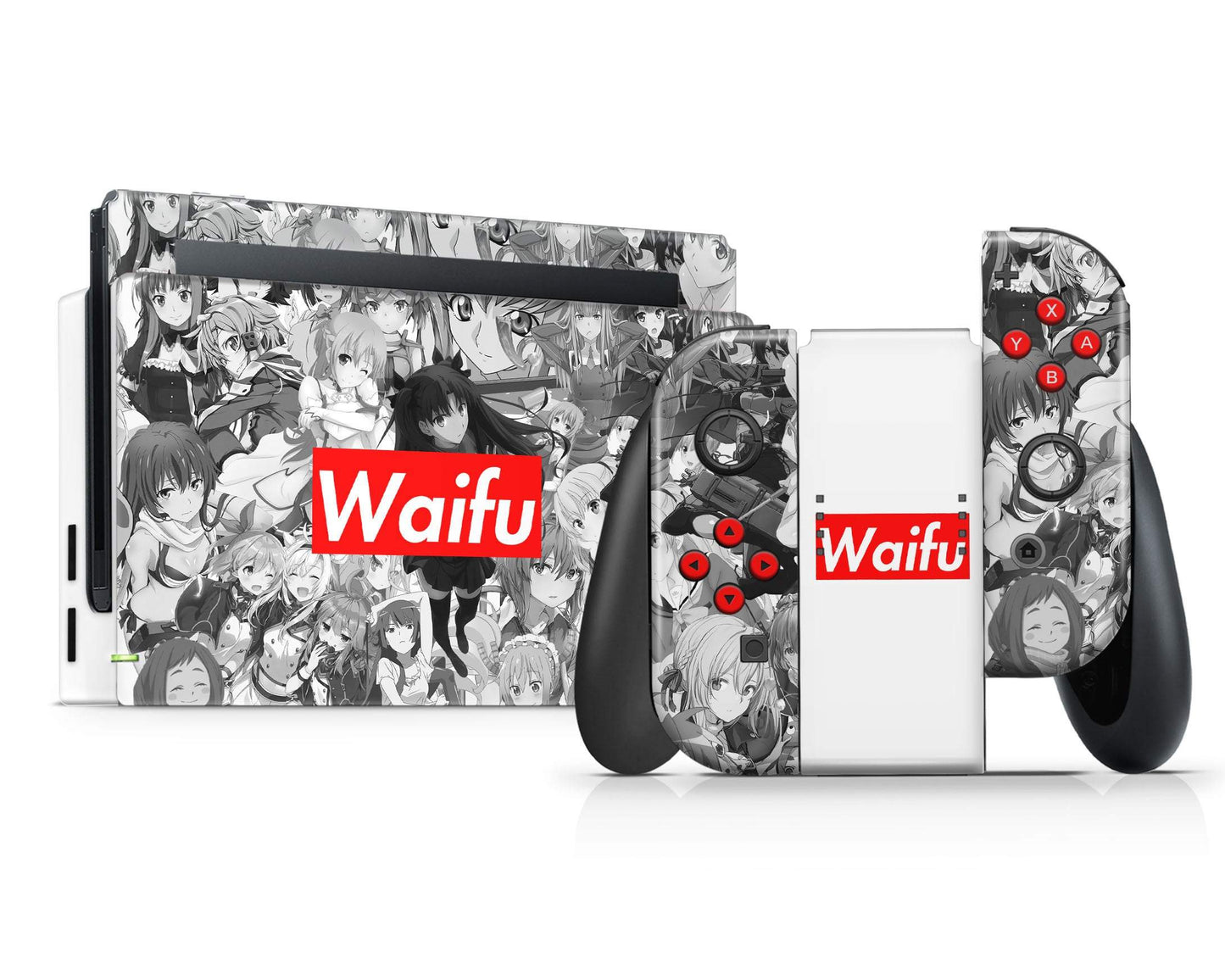Waifu Manga Nintendo Switch Skin