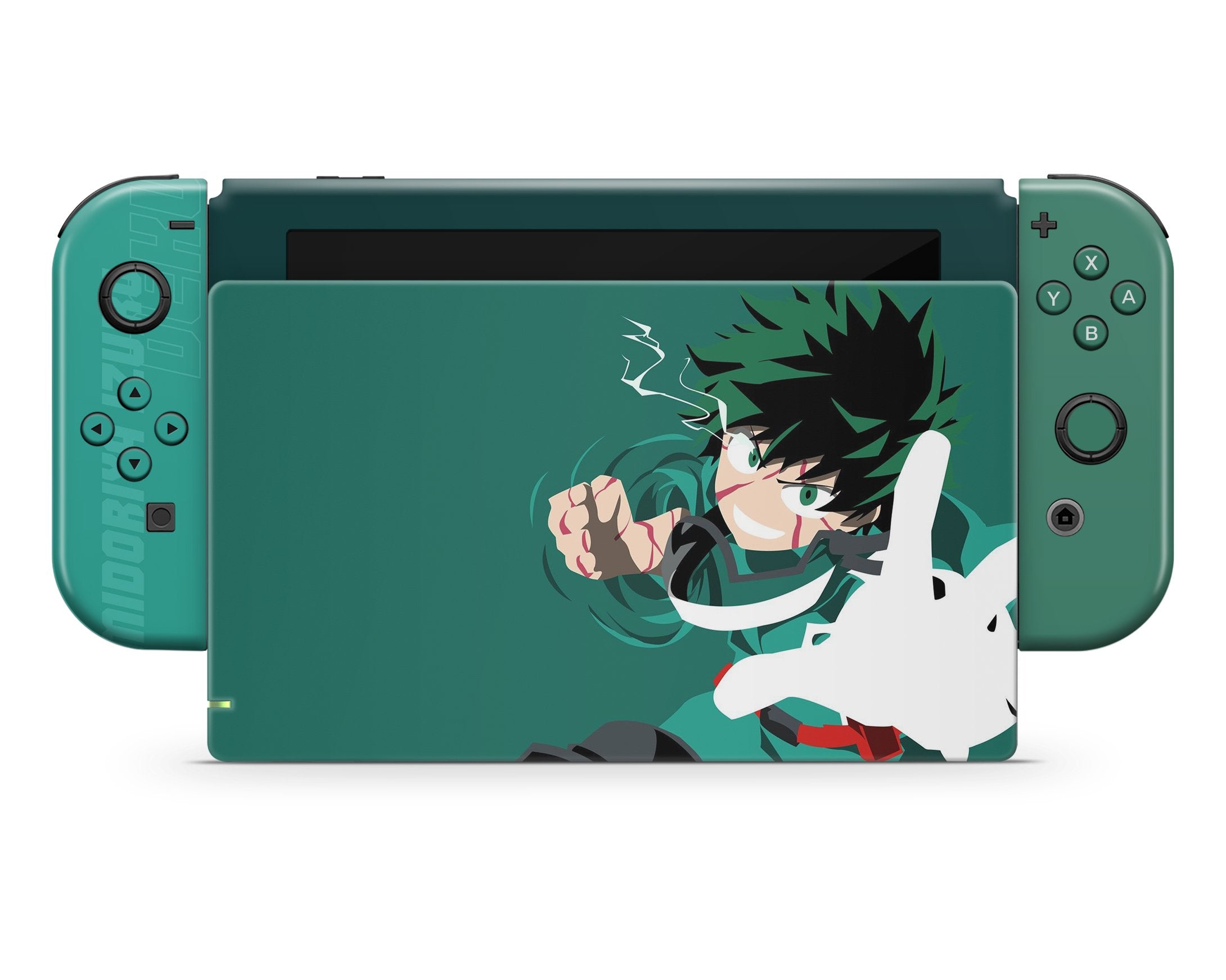 My Hero Academia Deku Minimalist Nintendo Switch Switch Skin  Anime Town  Creations