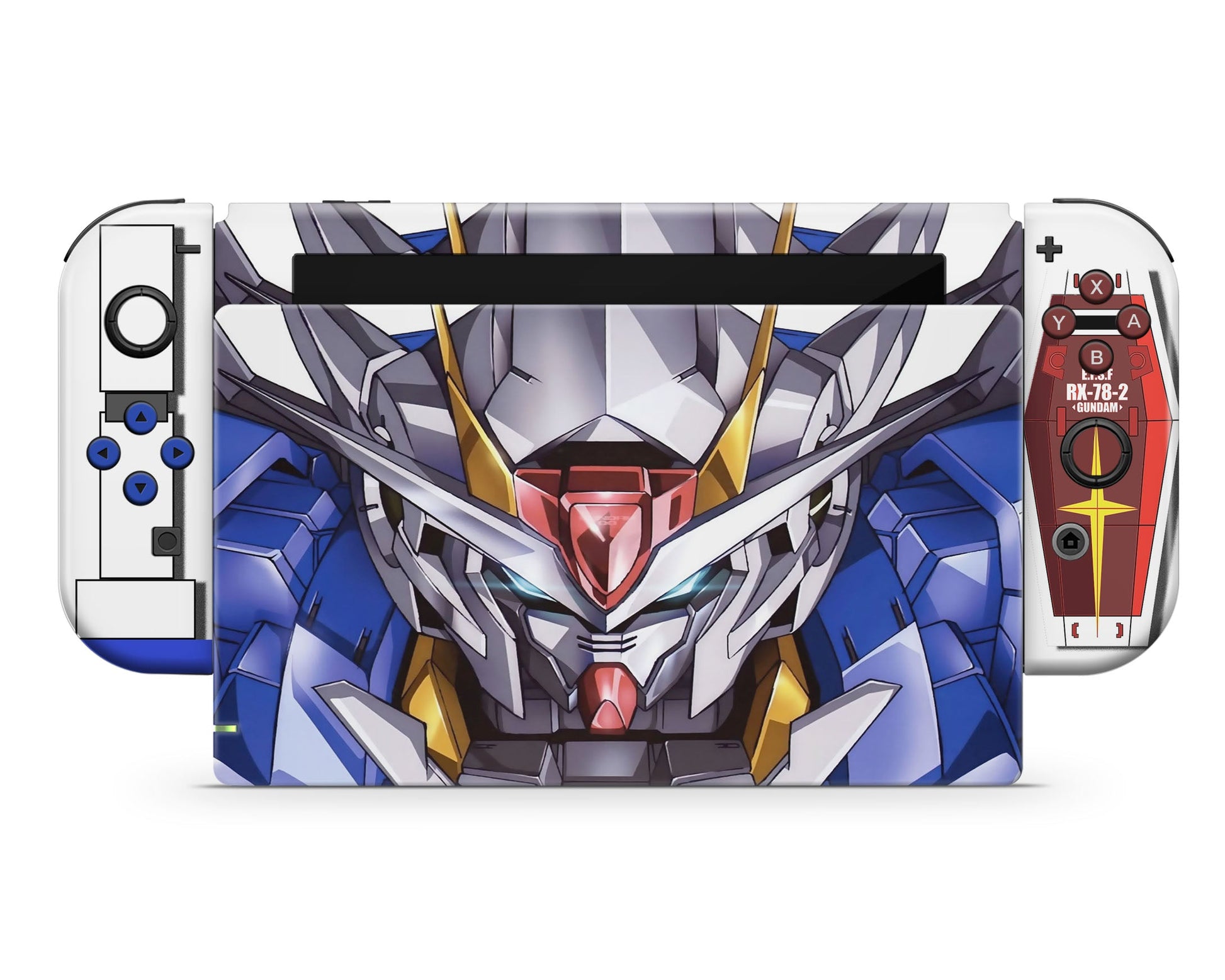 Anime Town Creations Nintendo Switch Gundam Vinyl only Skins - Anime Gundam Switch Skin