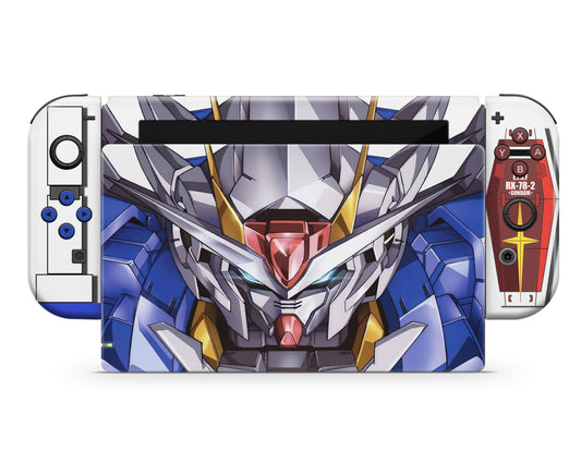 Anime Town Creations Nintendo Switch Gundam Vinyl only Skins - Anime Gundam Switch Skin