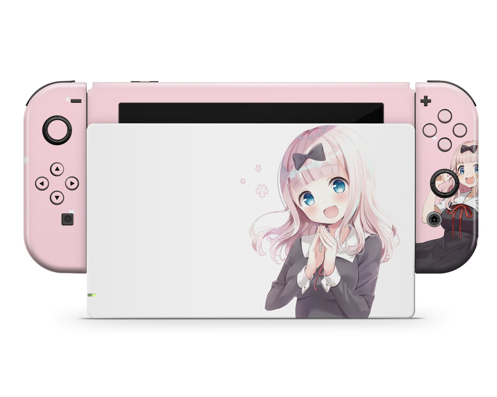 Anime Town Creations Nintendo Switch Chika Fujiwara Cute Vinyl only Skins - Anime Love Is War Switch Skin