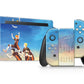 Anime Town Creations Nintendo Switch Haikyuu Blue Skies Vinyl +Tempered Glass Skins - Anime Haikyuu Switch Skin