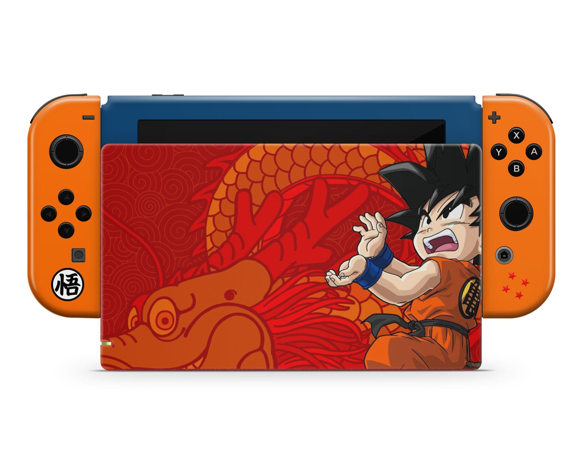 Anime Town Creations Nintendo Switch Dragon Ball Z Kid Goku Vinyl only Skins - Anime Dragon Ball Switch Skin