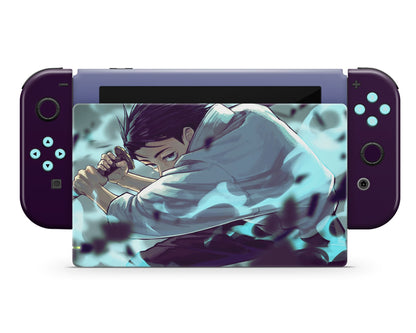 Anime Town Creations Nintendo Switch Jujutsu Kaisen Yuta Okkotsu Vinyl only Skins - Anime Jujutsu Kaisen Switch Skin